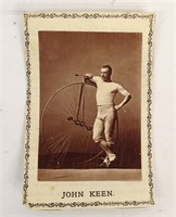 Photograph of High Wheel Rider "John Keen"
