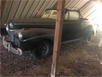*Barn-find* 1941 Ford Deluxe Convertible (Title in