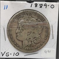 1889-O Morgan Silver Dollar