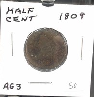 1809 Half Cent