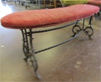 Late 1800's early 1900's Cast Iron Bench