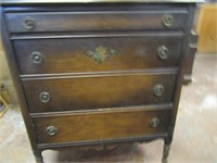 Antique Wood Dresser 41x34x20"