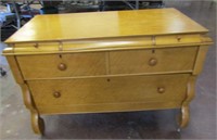 Antique Oak Dresser 40x20x28"