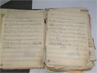 Large Amount of 100+ Year old Sheet Music