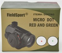 New Field Sport Red and Green Micro Dot Sight