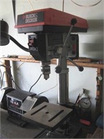 B & D bench drill press