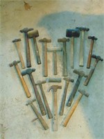 18- Hammers (1- Brass Punch)