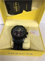 New Mens Invicta Wristwatch Model 6713