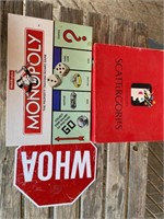 Board Games & Sign