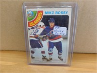 1978-79 Mike Bossy Rookie Hockey Card