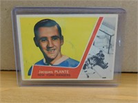 1963-64 Jacques Plante Hockey Card