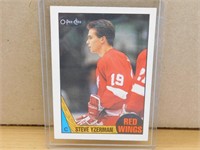 1987-88 Steve Yzerman Hockey Card