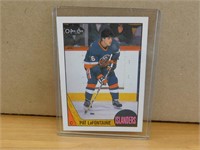 1987-88 Pat Lafontaine Hockey Card