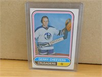 1975-76 Gerry Cheevers WHA Hockey Card