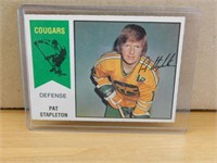 1974-75 Pat Stapleton WHA Hockey Card