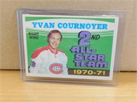1971-72 Yvan Cournoyer 2nd All Star Hockey Card