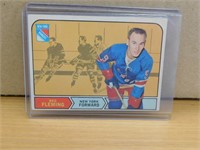 1968-69 Reg Fleming Hockey Card