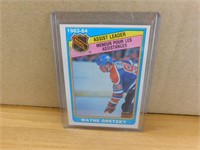 1984-85 Wayne Gretzky Assist Leader Hockey Card