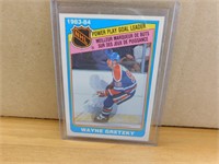 1984-84 Wayne Gretzky Power Play Goal Hockey Card