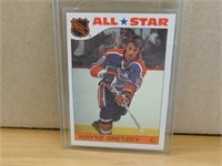 1985-86 Wayne Gretzky All Star Hockey Card