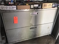 2 drawer metal cabinet base