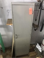 upright metal cabinet