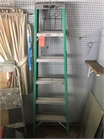 Keller 6' step ladder, aluminum ladder