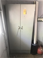 5 3/4' 2 door metal cabinet
