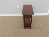Wooden Side Table With Drawer