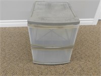 Gracious Living 2 Drawer Storage Container