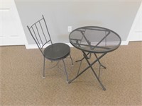 Metal Patio Table And Chair