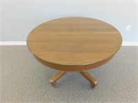 Antique Round Dining Room Table