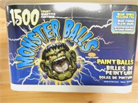 Blue Shell Monster Paint Balls