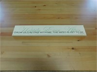 Happy Ever After Wooden Sign