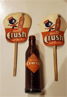 Orange Crush Bottle and Old Fans