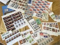 large lot of stamps