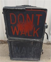 Lighted Crosswalk Sign