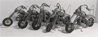 Handcrafted Wire Motorcycles