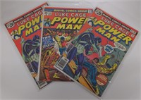 Trio of Power Man Comics