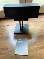 Yamaha Speaker with Stand and Manual