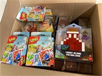 (15) Toy Figures and (11) UNO Games