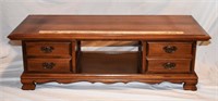 CHERRY COFFEE TABLE W/ DRAWERS
