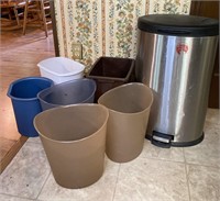 Variety of Trash Cans