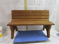 Wooden Doll Bench - Pick up only