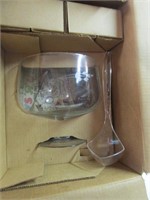 Princess House Punch Bowl & Glasses NIB - #0069