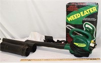 WEED EATER EBV215 LEAF BLOWER AND ATTACHMENTS