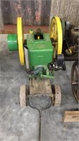 Rock island 2HP on cart running condition No tags