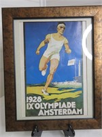 Vintage 1928 IX Olympiade Amsterdam Poster