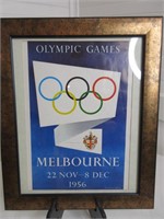 Vintage 1956 Olympic Games Melbourne Poster