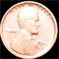 1912-S Lincoln Wheat Penny UNCIRCULATED